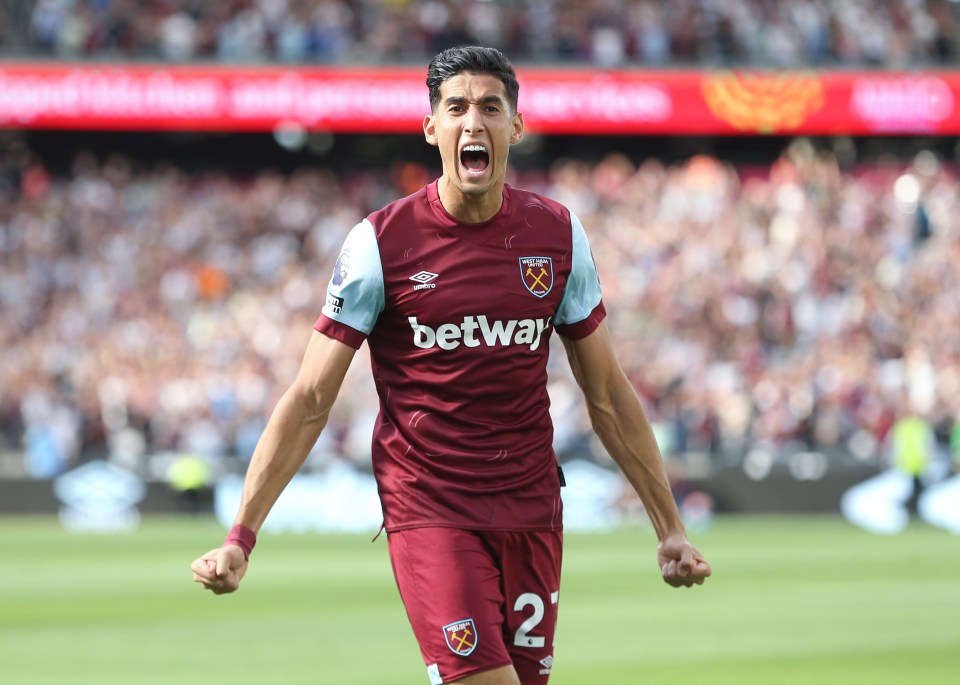 West Ham star Nayef Aguerd lined up for £20m transfer to Champions League giants