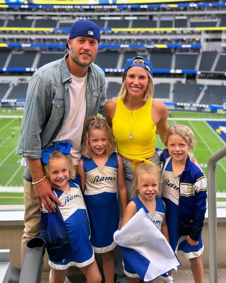 Matthew Stafford’s wife Kelly makes public apology to ‘bad boy’ back-up QB she slept with to make future husband jealous