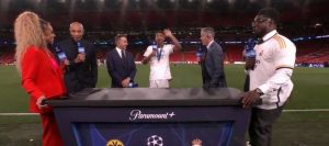 Watch Jude Bellingham swear at critics on live TV after Champions League final as he’s warned ‘it’s still early in US’