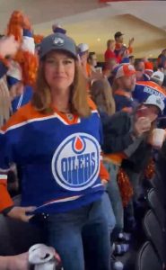 Hockey fan who flashed boobs at NHL game joins PLAYBOY as her identity is finally revealed after viral video