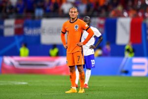 ‘Trust the English refs’ – Fans fume as Netherlands have goal ruled out by VAR in ‘first offside decision to take ages’