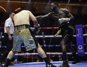 Worrying new footage shows moment Deontay Wilder gets brutally KO’d by Zhilei Zhang while COMPLAINING to referee