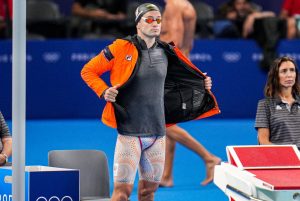 Fans ask ‘is this legal?’ as they are left stunned by Paris Olympics swimmer’s outfit