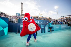 Inside the army of Olympic mascots who dance in bizarre outfits with VERY rude likeness… only after intensive training