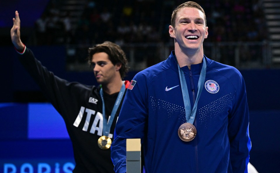 Watch amazing moment Paris 2024 Olympics star finds out he’s having baby girl on BANNER moments after picking up medal