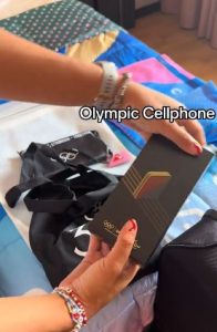 Inside Olympic village welcome packs for athletes including phone and condoms with cheeky message on package