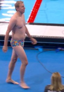 Olympic fans in stitches at ‘lifeguard’s’ bold outfit choice as he’s brilliantly called into action at Paris 2024