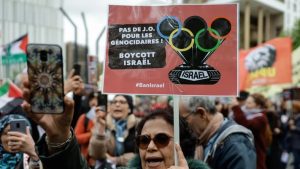 Paris 2024: Pro-Palestinian protests mar Israel’s Olympic match