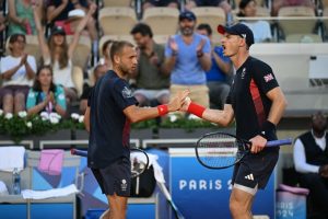 What time is Andy Murray playing at the Paris 2024 Olympics today?