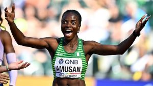 NOC names Amusan as Nigeria’s flagbearer for Paris 2024 Olympics