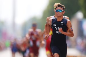 Team GB win FIFTH gold at Paris Olympics as Yee triumphs in triathlon after controversial race is allowed to go ahead