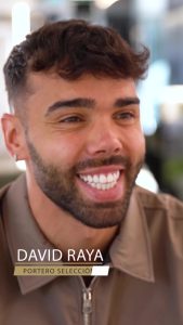 Arsenal star David Raya shows off new look after undergoing hair transplant