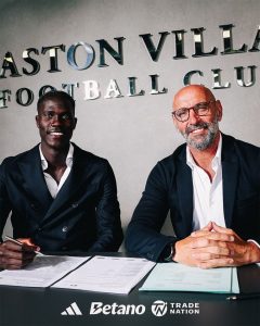 Aston Villa complete club record Amadou Onana transfer as Everton confirm departure in brief statement