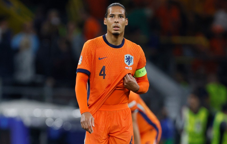 Virgil van Dijk casts doubt on Liverpool future and hints at Netherlands retirement after Euro 2024 exit