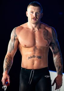 What Olympics star Adam Peaty’s tattoos mean, from four-letter knuckle inkings to tribute to Gordon Ramsay’s daughter