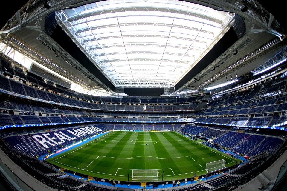 Real Madrid’s stadium looks unrecognisable as it prepares for ‘never ...