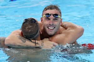 Paris 2024 Olympics star shatters swimming world record leaving legend Ian Thorpe stunned… but it won’t be recognised