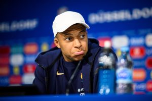 Watch Kylian Mbappe’s reaction after being told England were seconds away from Euro 2024 elimination