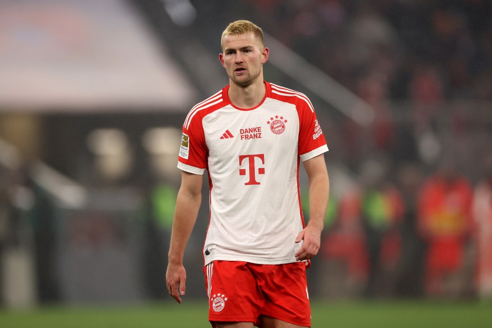 Matthijs de Ligt ‘AGREES to Man Utd transfer with personal terms not an issue as talks over fee for Bayern star ongoing’