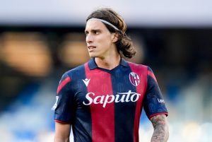 Arsenal confirm £42m Riccardo Calafiori transfer from Bologna after defender passes medical and joins squad in the US