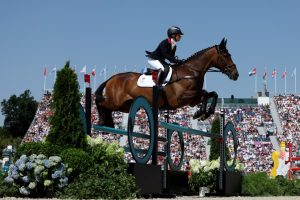 Team GB win first gold medal of Paris Olympics as Canter, Collett and McEwen triumph in eventing