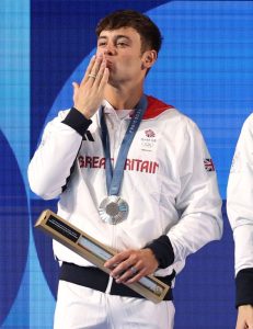 Tom Daley reveals his son’s emotional plea to him as rarely-seen children and husband cheer him on at Paris Olympics