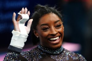 Simone Biles pulls off ‘insane’ signature move in Olympics first as icon stuns in front of Ariana Grande and Snoop Dogg