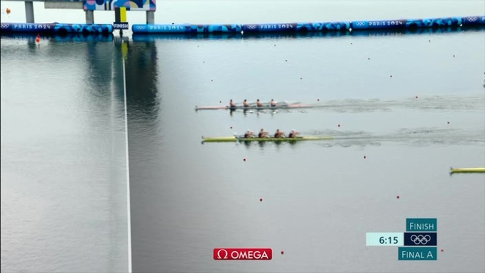 Team GB win SIXTH gold medal at Olympics 2024 as women’s quadruple sculls stun opponents with epic comeback