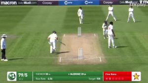 Watch bizarre moment Ireland cricketers achieve rarely-seen feat against Zimbabwe after fielder ‘apparently disappears’