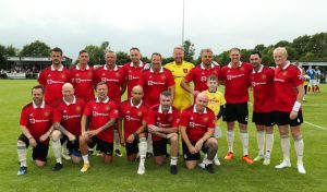 Former Man Utd stars look unrecognisable as they line-up at 1,000-seat capacity ground for game – how many can you name?