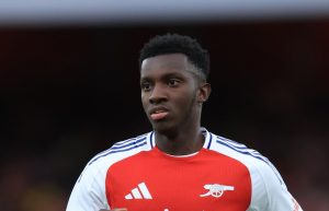 Arsenal star Eddie Nketiah lined up for shock transfer to Premier League rivals after Marseille move falls through