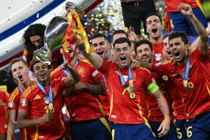 Rodri and Alvaro Morata slapped with BANS after singing ‘Gibraltar is Spanish’ after Spain’s Euro 2024 win