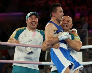 Olympics boxing coach has heart attack celebrating gold before Team GB medics save his life after ‘cry for a doctor’