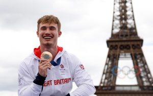 Olympic divers Jack Laugher and Noah Williams show off medals in X rated snap as pair pose naked on OnlyFans