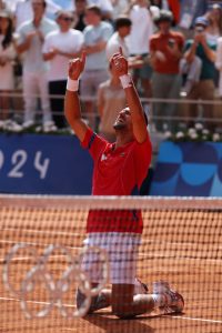 Novak Djokovic breaks down in tears after finally completing rare Golden Slam with epic Olympics 2024 win over Alcaraz