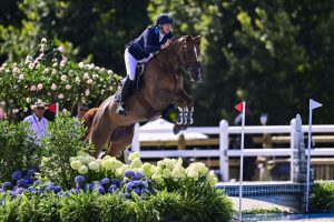 Watch shocking moment world No1 showjumper’s horse THROWS HIM OFF and onto obstacle in Olympics 2024 final