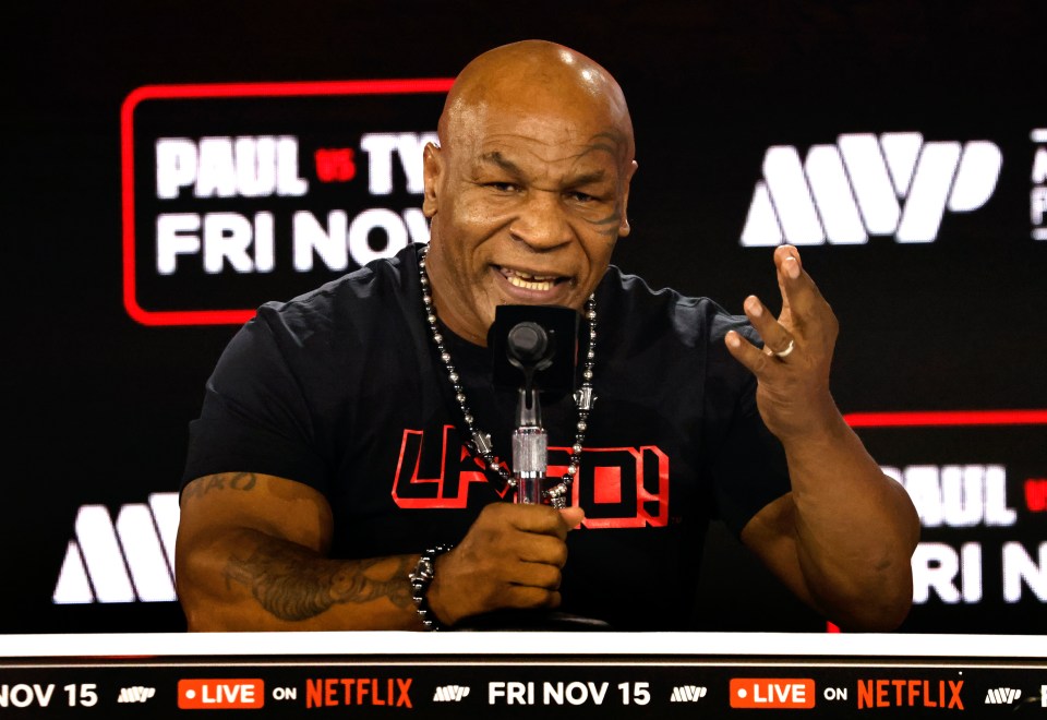 Mike Tyson stuns Logan Paul as he gives bizarre response to Tommy Fury and Molly Mae break-up in awkward interview