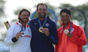 Tommy Fleetwood takes Olympics 2024 silver after Scottie Scheffler claims gold with blistering course record 62