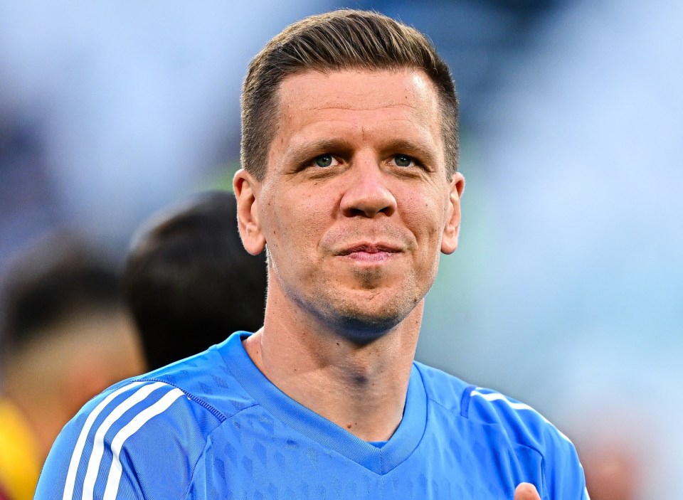 Fans stunned at Arsenal cult hero Wojciech Szczesny’s children’s names as he retires on same day Oasis reform