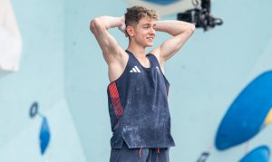 Toby Roberts’ stunned mum’s touching nine-word question to Team GB hero son, 19, after Olympics 2024 gold medal