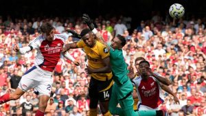 Arsenal kick off Premier League start with 2-0 win over Wolves