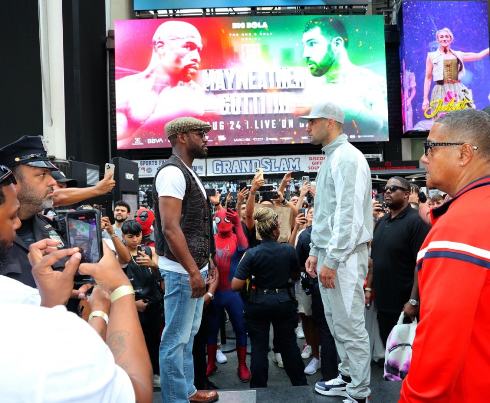 Floyd Mayweather vs John Gotti III 2: Date, ring-walk time, TV channel, undercard and live stream for huge rematch