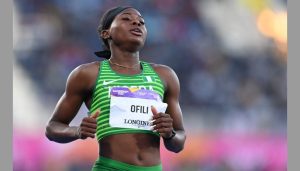 Ofili races into 200m women’s semi-final at Paris 2024 Olympics