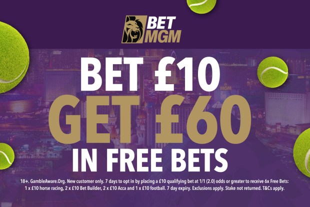 US Open 2024: Get £60 in free bets when you stake £10 on tennis with BetMGM