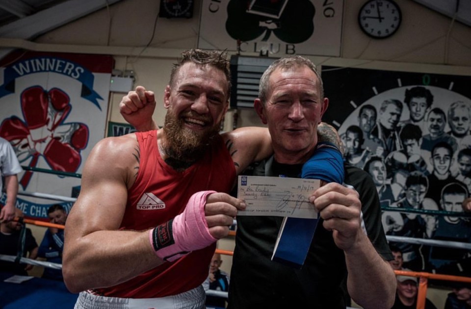 I leant Conor McGregor £60 for tools when he was a young plumber… he paid it back 15 YEARS LATER with incredible gesture