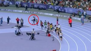 Olympics 2024 TV bosses forced to apologise after major blunder that infuriated athletes mid-race