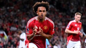 Zirkzee relishes Manchester United debut goal