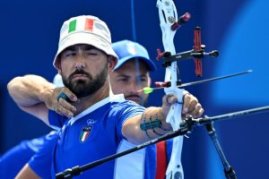 Fans say ‘DNA test needed’ as Eminem doppelganger spotted representing Italy at Paris 2024 Olympics