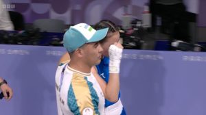 Second gender row boxer Lin Yu-Ting leaves opponent in tears after whitewash win at Paris Olympics