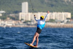 Team GB win 13th gold of Olympics 2024 as Ellie Aldridge becomes first ever winner of brand new kitesurfing competition